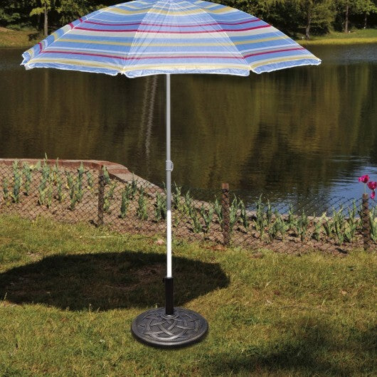 22 Inch Heavy Duty Round Umbrella Base Stand LuxuryLifeWay Online Store