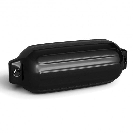 4 Ribbed Marine 8.5" x 27"  Boat Fender Vinyl Bumper-Black - Color: Black LuxuryLifeWay Online Store