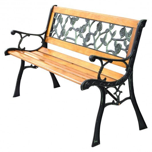 49 1/2 Inch Patio Park Garden Porch Chair Bench LuxuryLifeWay Online Store