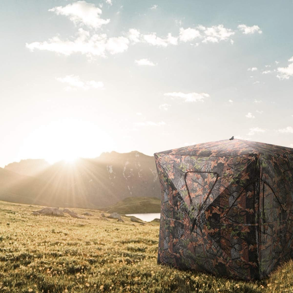 Ground Hunting Blind Portable Deer Pop Up Camo Hunter LuxuryLifeWay Online Store