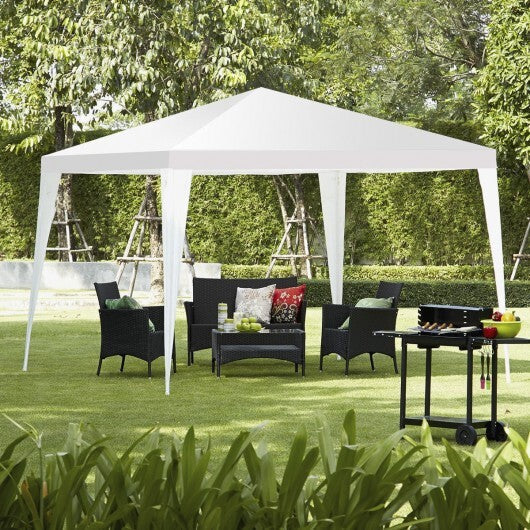 10 x 10 Feet Outdoor Wedding Canopy Tent for Backyard LuxuryLifeWay Online Store