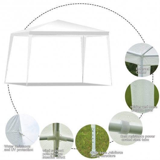 10 x 10 Feet Outdoor Wedding Canopy Tent for Backyard LuxuryLifeWay Online Store