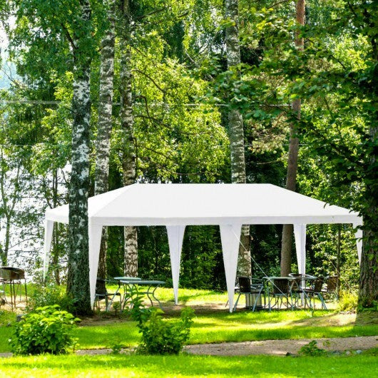10 x 20 Feet Outdoor Party Wedding Canopy Tent with Removable Walls and Carry Bag LuxuryLifeWay Online Store