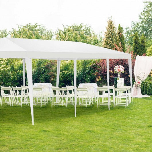 10 x 30 Feet Gazebo Canopy Tent with Connection Stakes and Wind Ropes LuxuryLifeWay Online Store