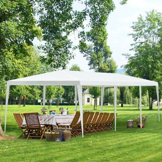 10 x 30 Feet Gazebo Canopy Tent with Connection Stakes and Wind Ropes LuxuryLifeWay Online Store