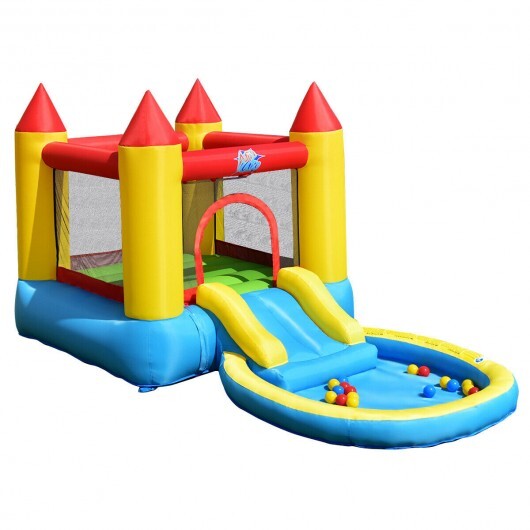Kids Inflatable Bounce House Castle with Balls Pool and Bag LuxuryLifeWay Online Store