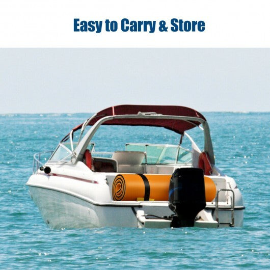 3-Layer Relaxing Tear-proof Water Mat-Orange LuxuryLifeWay Online Store