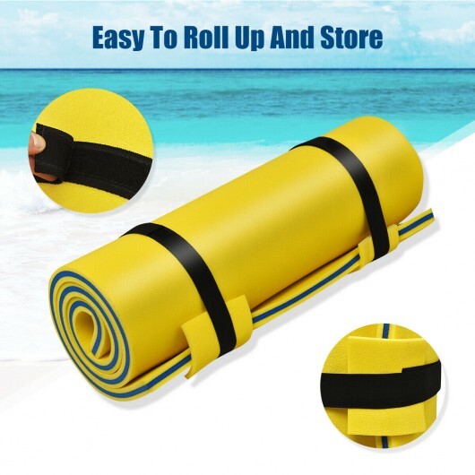 3-Layer Relaxing Tear-proof Water Mat-Orange LuxuryLifeWay Online Store
