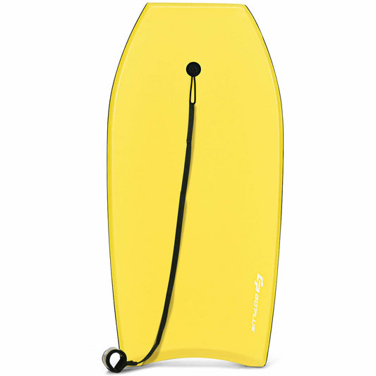 Super Lightweight Surfing Bodyboard-L - Color: Yellow - Size: L LuxuryLifeWay Online Store