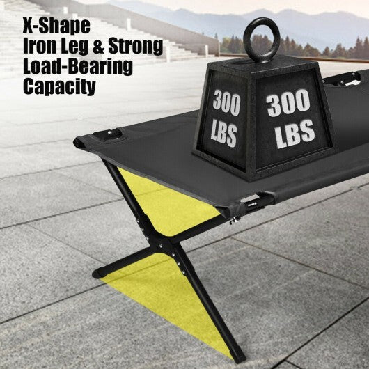 Adults Kids Folding Camping Cot-Gray - Color: Gray LuxuryLifeWay Online Store