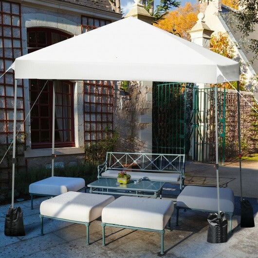 8'x8' Outdoor Pop up Canopy Tent  w/Roller Bag-Blue LuxuryLifeWay Online Store