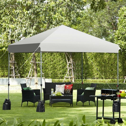 8'x8' Outdoor Pop up Canopy Tent  w/Roller Bag-Blue LuxuryLifeWay Online Store