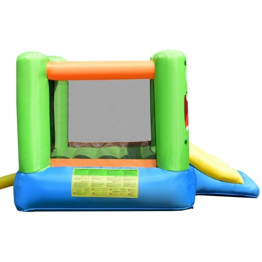 Inflatable Bounce House Jumper Castle Kid's Playhouse with Long Slide LuxuryLifeWay Online Store
