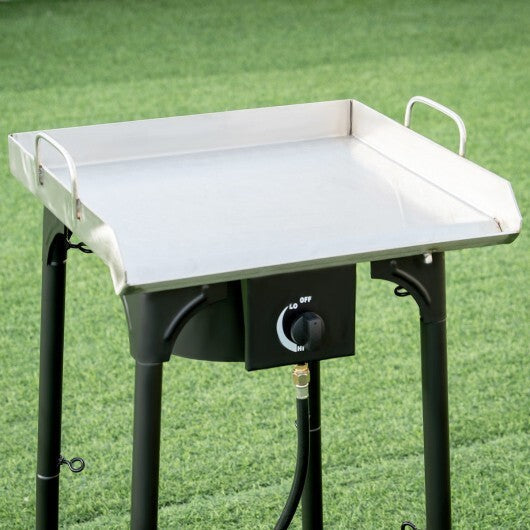100000 BTU Portable Propane Outdoor Camp Stove with Adjustable Legs LuxuryLifeWay Online Store