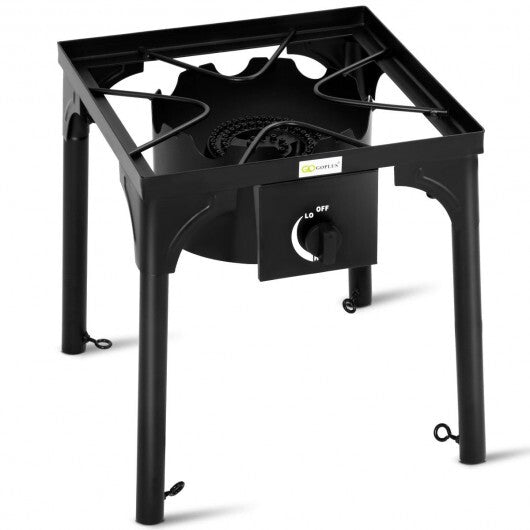 100000 BTU Portable Propane Outdoor Camp Stove with Adjustable Legs LuxuryLifeWay Online Store