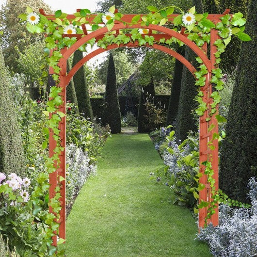 Garden Archway Arch Lattice Trellis Pergola for Climbing Plants and Outdoor Wedding Bridal Decor LuxuryLifeWay Online Store