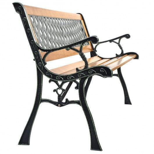 Outdoor Cast Iron Patio Bench LuxuryLifeWay Online Store