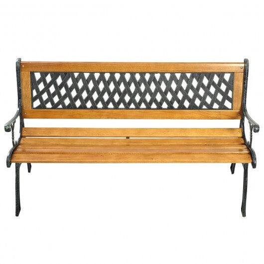 Outdoor Cast Iron Patio Bench LuxuryLifeWay Online Store