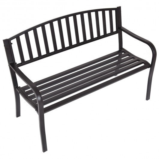 50 Inch Patio Garden Bench Loveseats for Outdoor LuxuryLifeWay Online Store