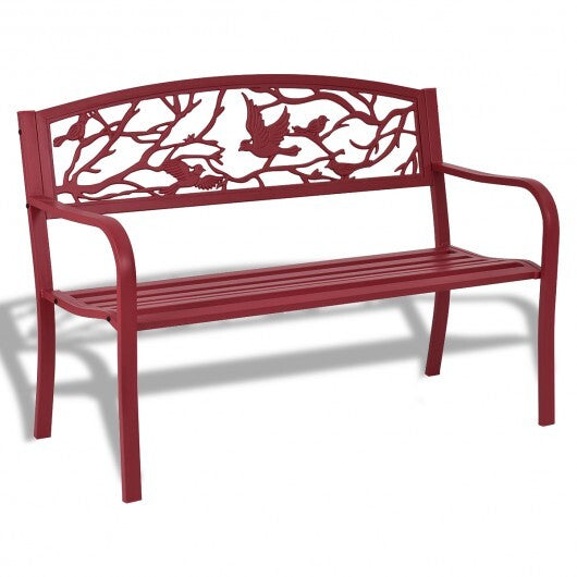Patio Garden Bench Park Yard Outdoor Furniture LuxuryLifeWay Online Store