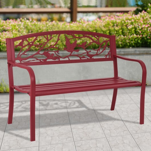 Patio Garden Bench Park Yard Outdoor Furniture LuxuryLifeWay Online Store