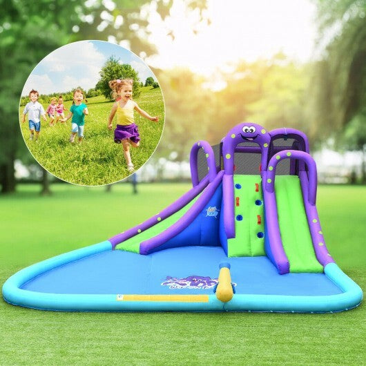 Inflatable Water Park Mighty Bounce House with Pool and 780W Blower LuxuryLifeWay Online Store