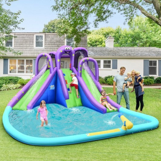 Inflatable Water Park Mighty Bounce House with Pool and 780W Blower LuxuryLifeWay Online Store