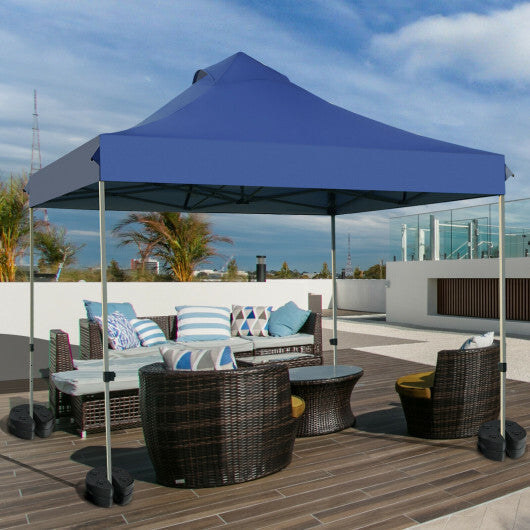 Set of 8 Canopy Weights 40lbs Weight Plate Kit with No-Pinch Design LuxuryLifeWay Online Store