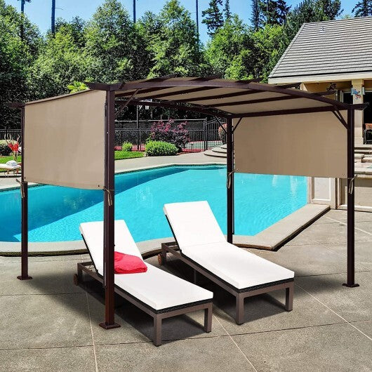 Outdoor Canopy Shade Cover with Copper Grommets & 4 Straps LuxuryLifeWay Online Store