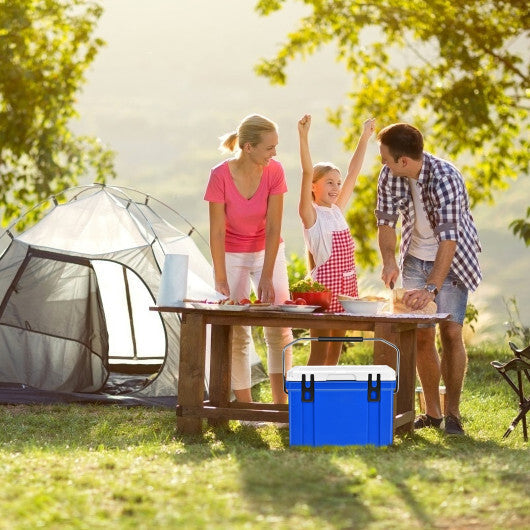 58 Quart Leak-Proof Portable Cooler  Ice Box for Camping-Blue LuxuryLifeWay Online Store