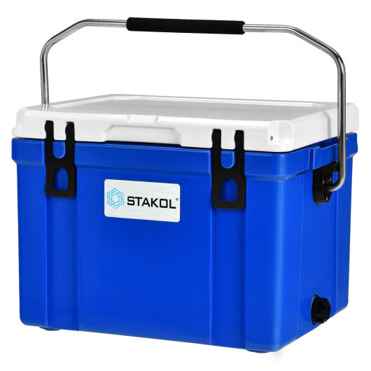58 Quart Leak-Proof Portable Cooler  Ice Box for Camping-Blue LuxuryLifeWay Online Store