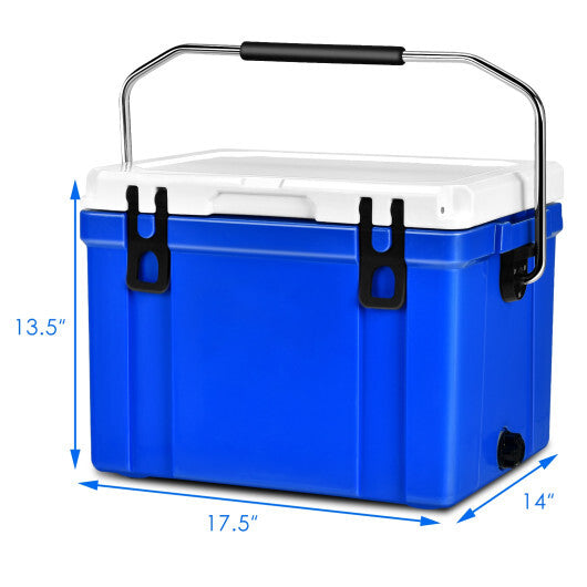 58 Quart Leak-Proof Portable Cooler  Ice Box for Camping-Blue LuxuryLifeWay Online Store