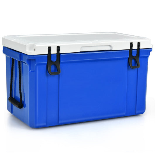 58 Quart Leak-Proof Portable Cooler  Ice Box for Camping-Blue LuxuryLifeWay Online Store