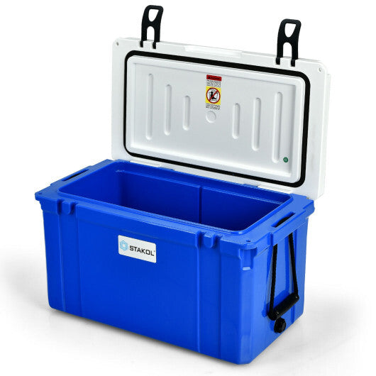 58 Quart Leak-Proof Portable Cooler  Ice Box for Camping-Blue LuxuryLifeWay Online Store
