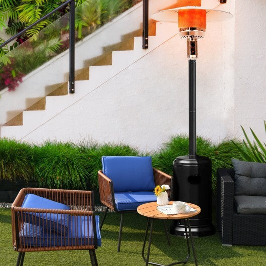 Garden Propane Standing LP Gas Steel Accessories Heater-Silver LuxuryLifeWay Online Store