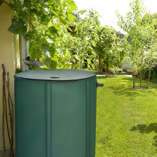 60 Gallon Portable Collapsible Rain Barrel Water Collector for Watering LuxuryLifeWay Online Store