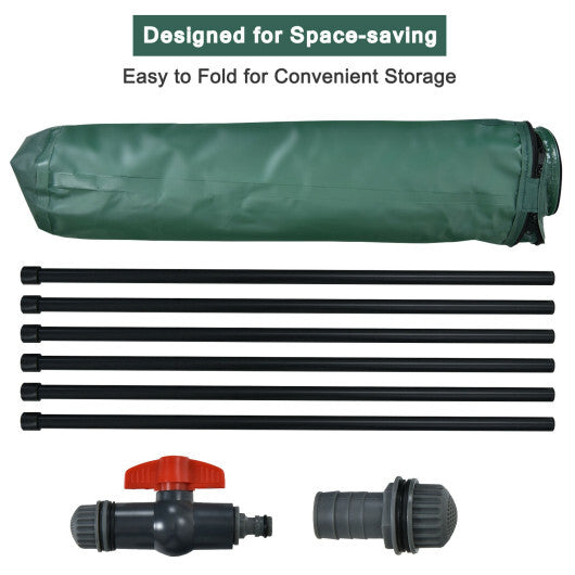 60 Gallon Portable Collapsible Rain Barrel Water Collector for Watering LuxuryLifeWay Online Store