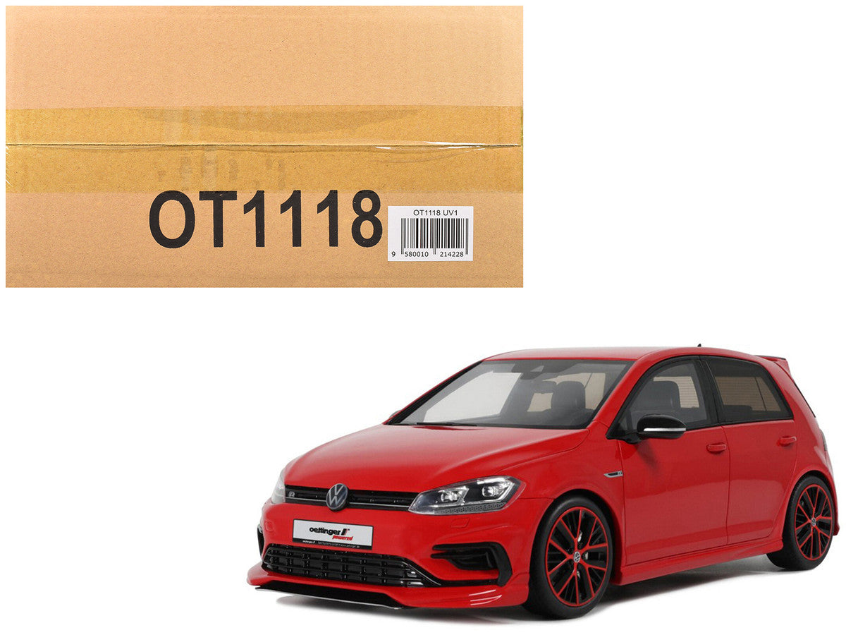 2018 Volkswagen Golf 7.5 R Oettinger Body Kit Tornado Red Limited Edition to 999 pieces Worldwide 1/18 Model Car by Otto Mobile LuxuryLifeWay Online Store