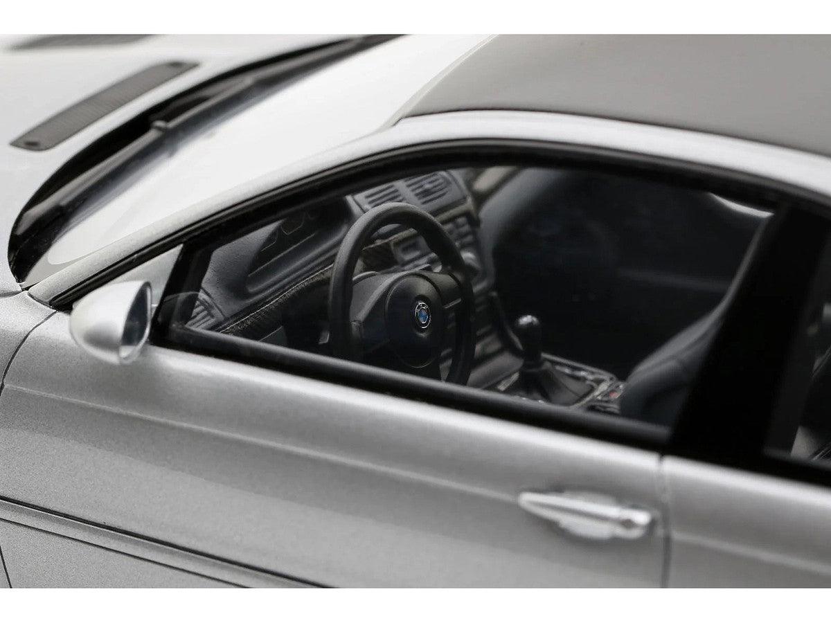 2001 BMW E46 M3 GTR Street Titan Silver Metallic 1/18 Model Car by Otto Mobile LuxuryLifeWay Online Store