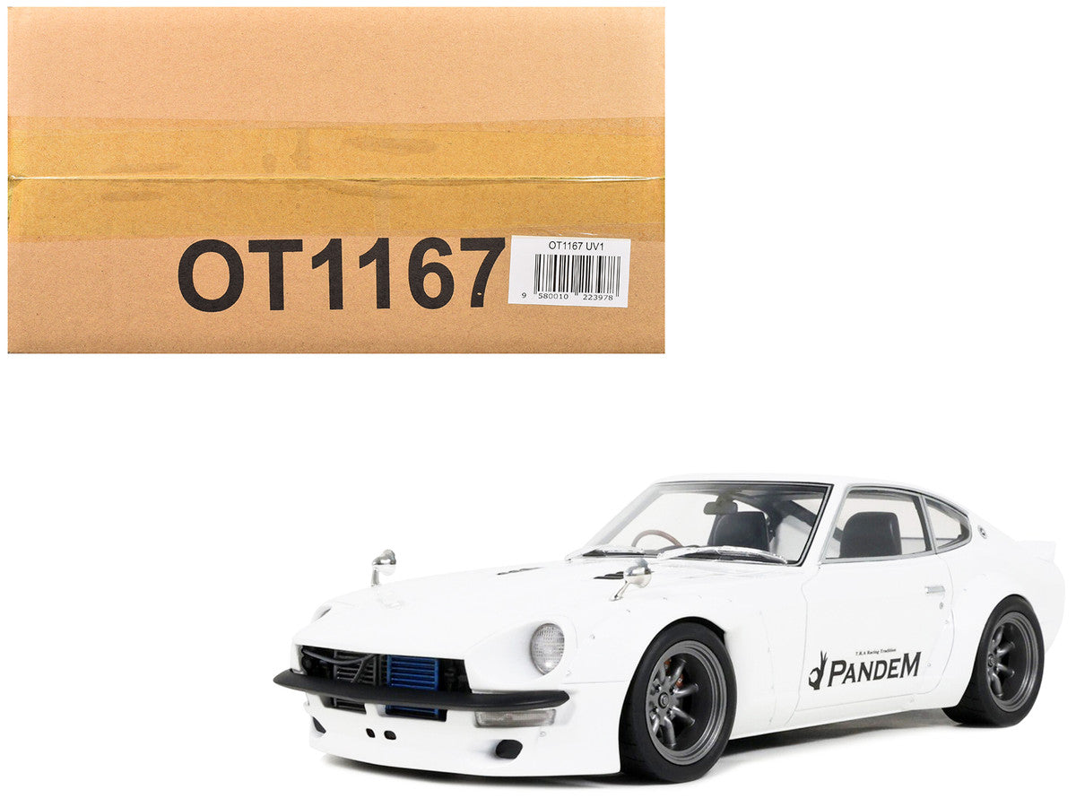 2015 Nissan PANDEM Fairlady Z RHD (Right Hand Drive) White Limited Edition to 2000 pieces Worldwide 1/18 Model Car by Otto Mobile LuxuryLifeWay Online Store