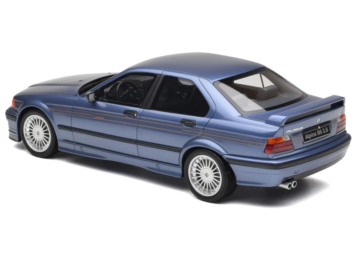 1992 BMW Alpina B6 2.8 Alpina Blue Metallic Limited Edition to 2500 pieces Worldwide 1/18 Model Car by Otto Mobile LuxuryLifeWay Online Store