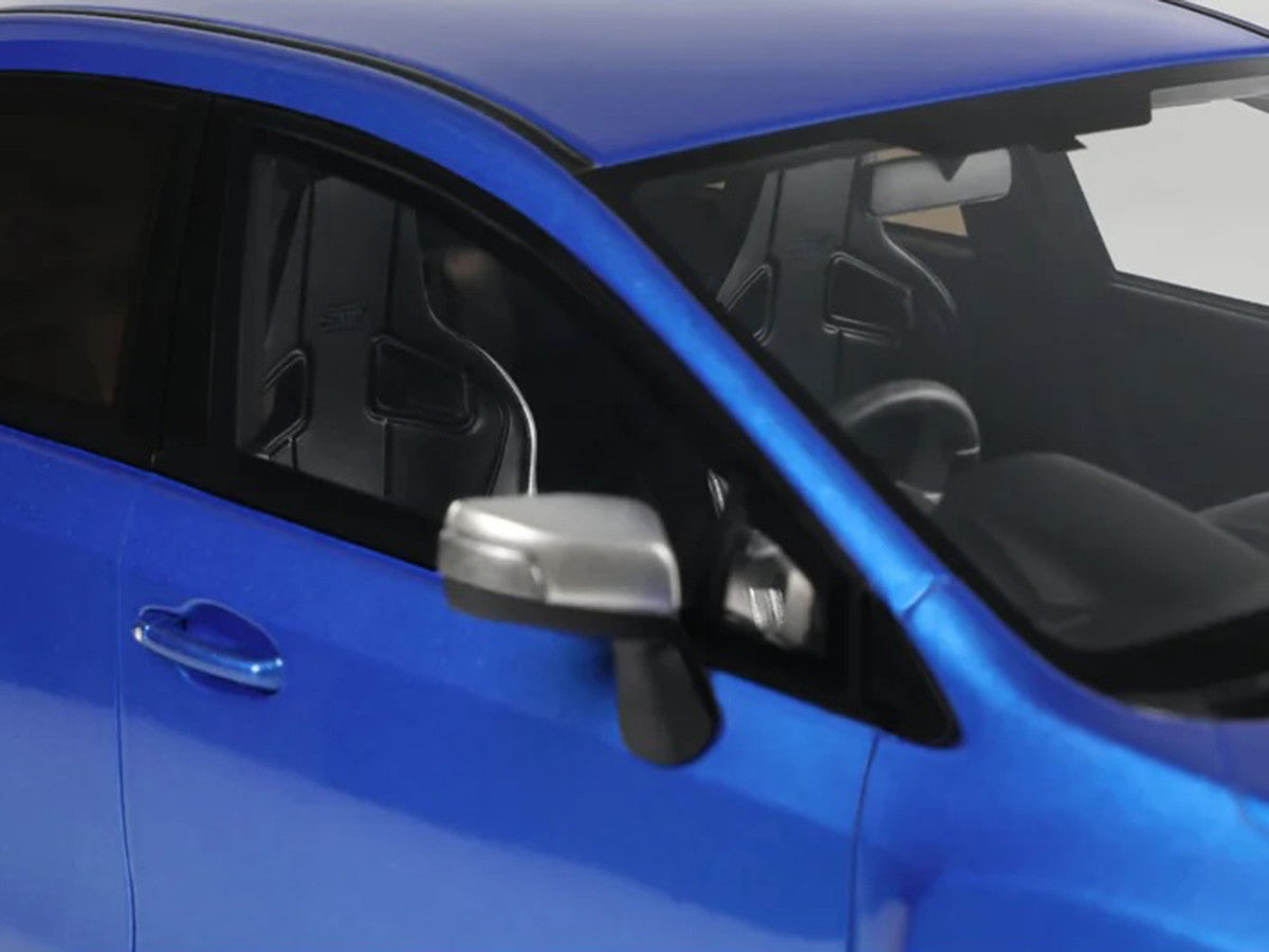 2015 Subaru WRX Sti S207 RHD (Right Hand Drive) Blue Pearl Metallic Limited Edition to 2000 pieces Worldwide 1/18 Model Car by Otto Mobile LuxuryLifeWay Online Store