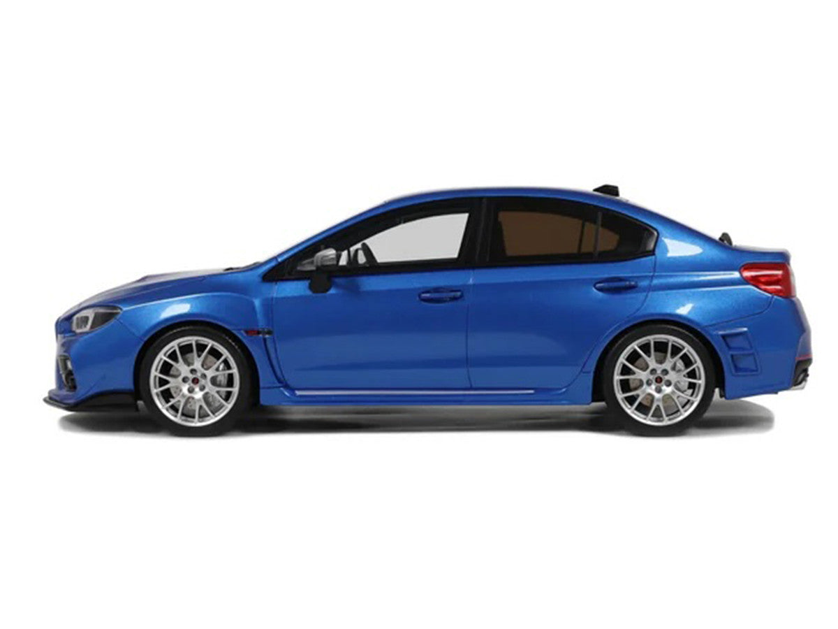 2015 Subaru WRX Sti S207 RHD (Right Hand Drive) Blue Pearl Metallic Limited Edition to 2000 pieces Worldwide 1/18 Model Car by Otto Mobile LuxuryLifeWay Online Store