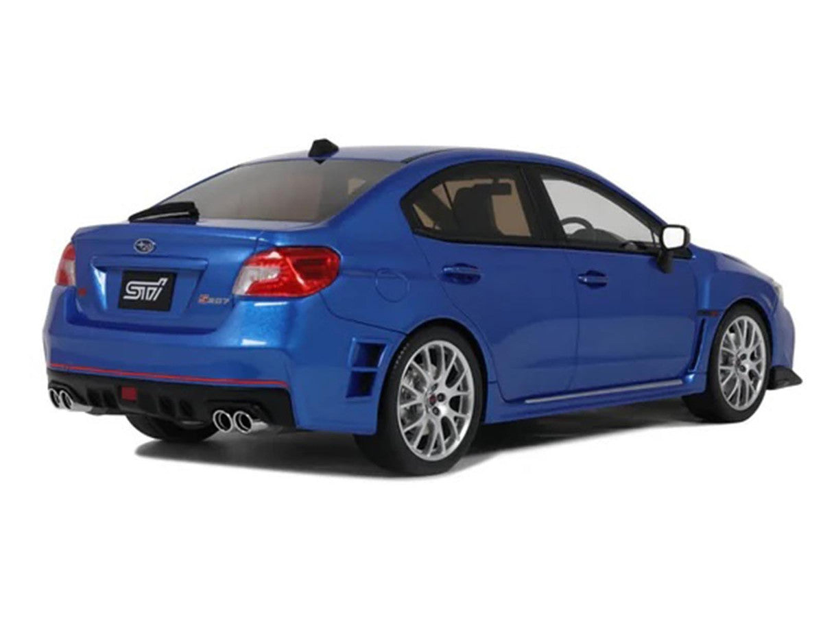 2015 Subaru WRX Sti S207 RHD (Right Hand Drive) Blue Pearl Metallic Limited Edition to 2000 pieces Worldwide 1/18 Model Car by Otto Mobile LuxuryLifeWay Online Store