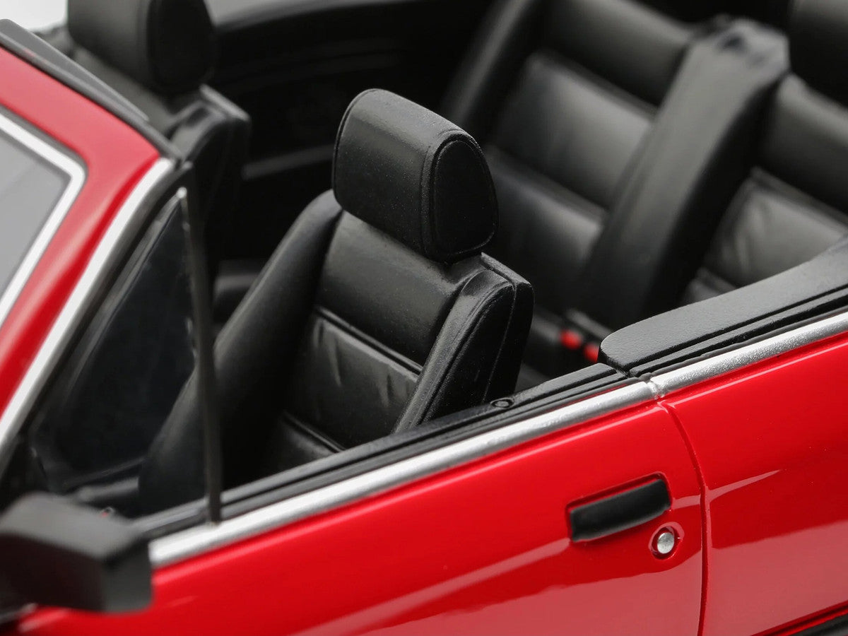 1986 BMW 325i Convertible Bright Red Limited Edition to 2000 pieces Worldwide 1/18 Model Car by Otto Mobile LuxuryLifeWay Online Store