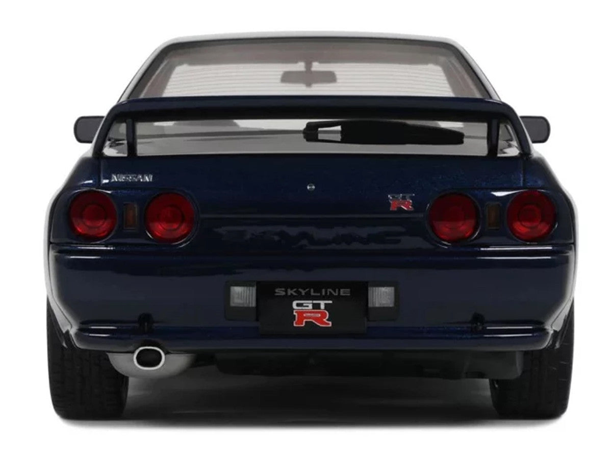 1993 Nissan Skyline GT-R (BNR32) RHD (Right Hand Drive) Dark Blue Pearl Limited Edition to 2000 pieces Worldwide 1/18 Model Car by Otto Mobile LuxuryLifeWay Online Store