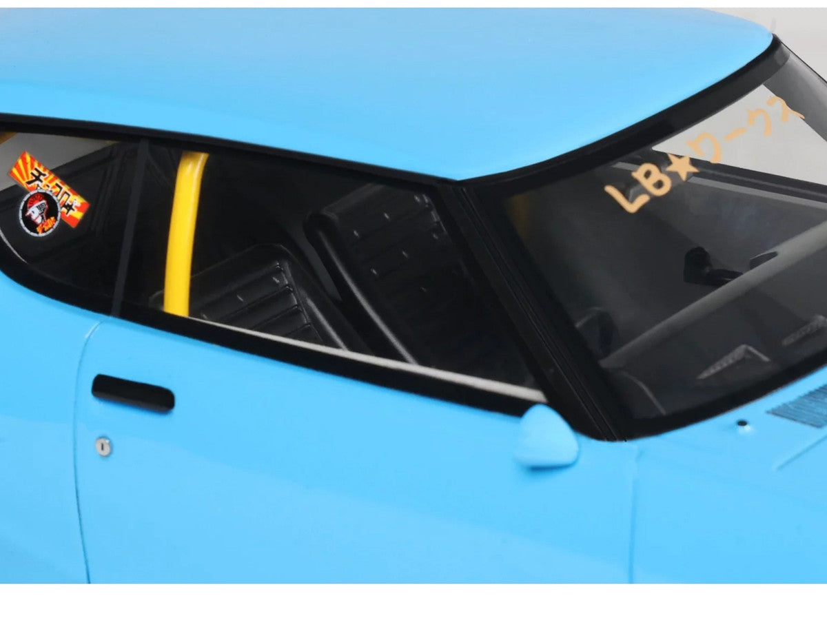 2024 Nissan Skyline 2000 GT-R (KPGC110) "LB-Works" RHD (Right Hand Drive) Blue Limited Edition to 999 pieces Worldwide 1/18 Model Car by Otto Mobile LuxuryLifeWay Online Store