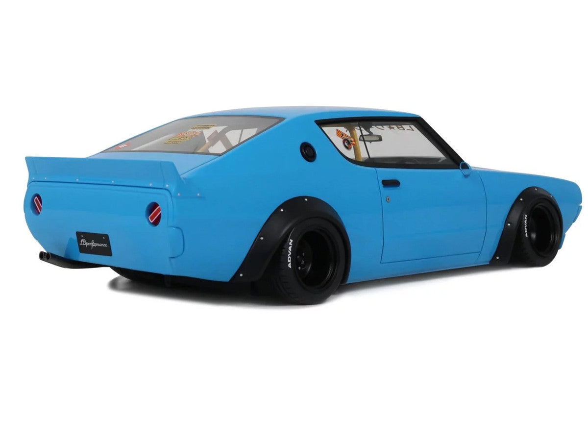 2024 Nissan Skyline 2000 GT-R (KPGC110) "LB-Works" RHD (Right Hand Drive) Blue Limited Edition to 999 pieces Worldwide 1/18 Model Car by Otto Mobile LuxuryLifeWay Online Store