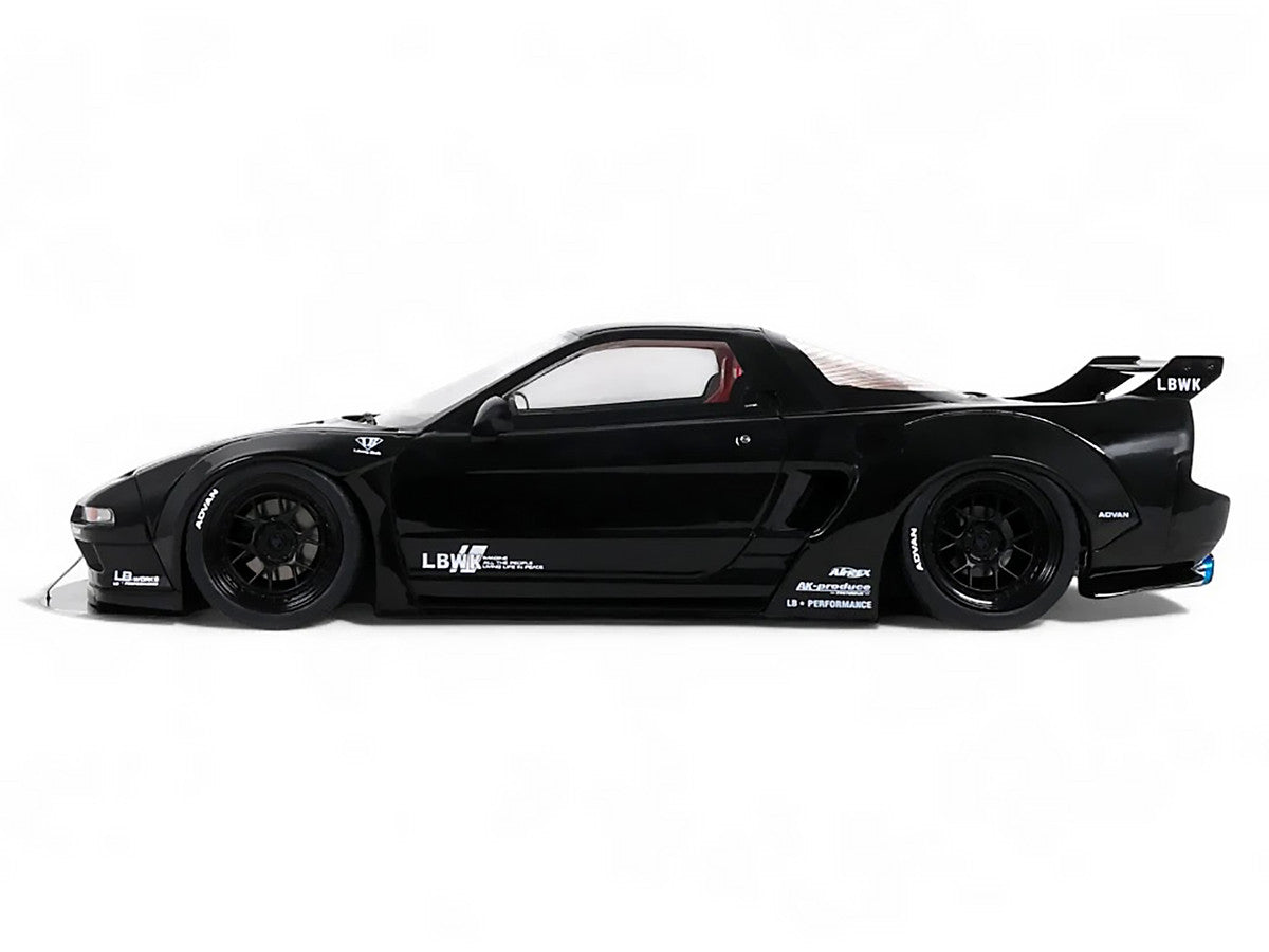 2020 Honda NSX (NA1) LB-Works Black with Red Interior Limited Edition to 2000 pieces Worldwide 1/18 Model Car by Otto Mobile LuxuryLifeWay Online Store