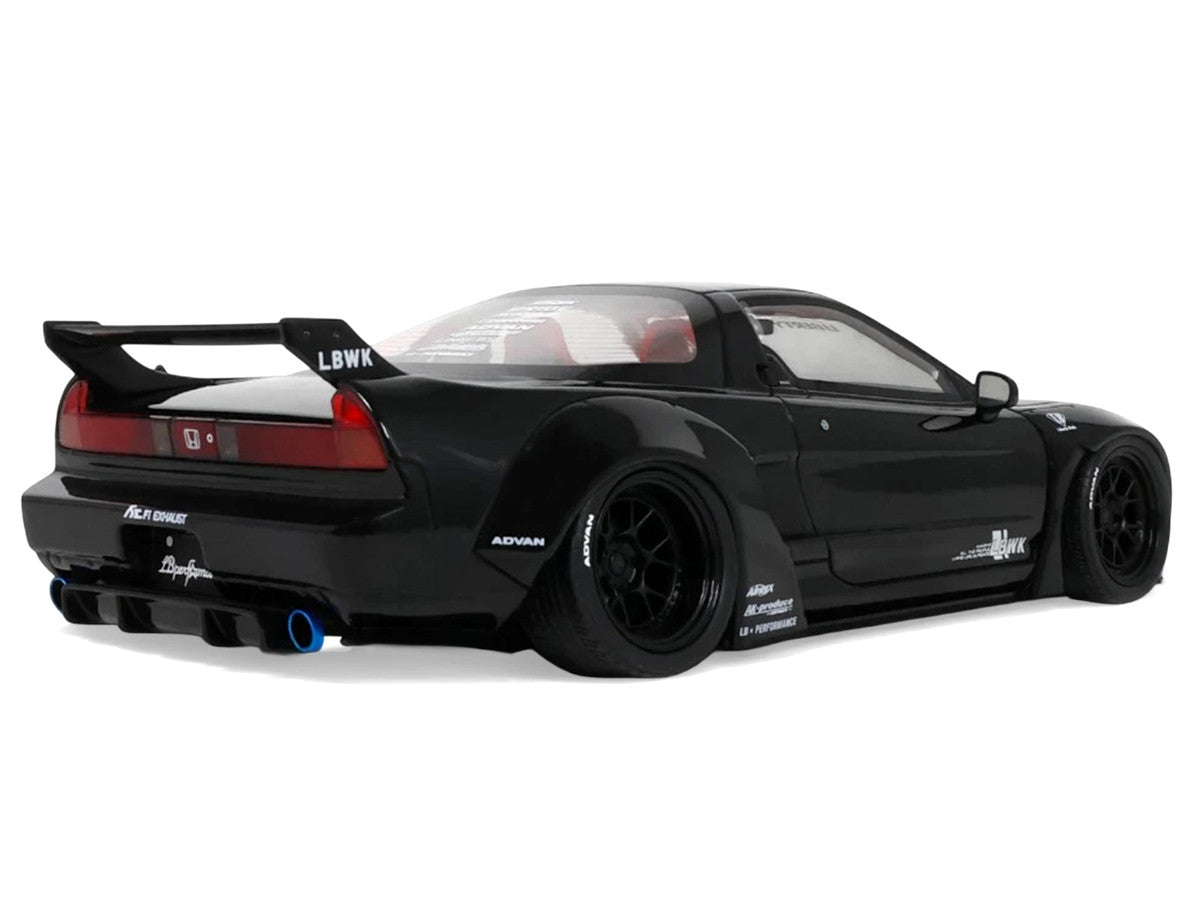 2020 Honda NSX (NA1) LB-Works Black with Red Interior Limited Edition to 2000 pieces Worldwide 1/18 Model Car by Otto Mobile LuxuryLifeWay Online Store